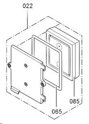 Zeige Details für Wärmedämmblock vorn 32-48 kW Bild von Wärmedämmblock vorn 32-48 kW