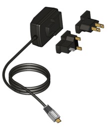Zeige Details für Steckernetzteil USB 100-240V/5V UK/US/CA Bild von Steckernetzteil USB 100-240V/5V UK/US/CA