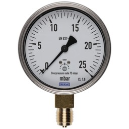 Zeige Details für Manometer 0-25 mbar KP 100 Bild von Manometer 0-25 mbar KP 100