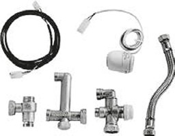 Zeige Details für 3-Wege-Ventilsatz mit 4-Draht-Stellglied Bild von 3-Wege-Ventilsatz mit 4-Draht-Stellglied