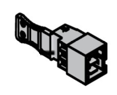 Zeige Details für Steckklemme 39 weiss Bild von Steckklemme 39 weiss