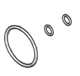 Zeige Details für Set O-Ringe Vitocal 200-A, 200-S Bild von Set O-Ringe Vitocal 200-A, 200-S