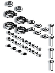Zeige Details für Verbindungselemente Vitocal 300-A und 350-A Bild von Verbindungselemente Vitocal 300-A und 350-A