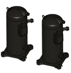 Zeige Details für Verdichter Vitocal 300-A AWO 302.A40/B40 Bild von Verdichter Vitocal 300-A AWO 302.A40/B40