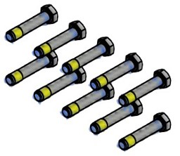 Zeige Details für Sechskant-Schraube EN ISO 4017- M8 x 40 -8.8 Bild von Sechskant-Schraube EN ISO 4017- M8 x 40 -8.8
