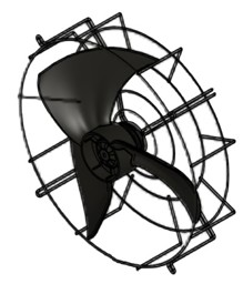 Zeige Details für Axialventilator Vitocal 2XX-A und 2XX-S Bild von Axialventilator Vitocal 2XX-A und 2XX-S