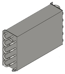 Zeige Details für Verdampfer VC 160-A mit 4 Rohrreihen Bild von Verdampfer VC 160-A mit 4 Rohrreihen