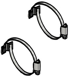 Zeige Details für Schlauchschelle DN65 (2 Stück) Bild von Schlauchschelle DN65 (2 Stück)