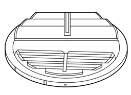Zeige Details für Kunststoffabdeckung Umluft Bild von Kunststoffabdeckung Umluft