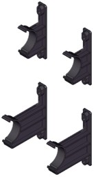 Zeige Details für Wandhalterung für Soleverteiler Bild von Wandhalterung für Soleverteiler