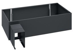 Zeige Details für Designbleche für Bodenkonsole mit Wandanschluss .A04 bis .A13 Bild von Designbleche für Bodenkonsole mit Wandanschluss .A04 bis .A13