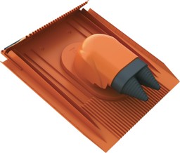 Zeige Details für Dachdurchführung Solar dachsteinrot Bild von Dachdurchführung Solar dachsteinrot