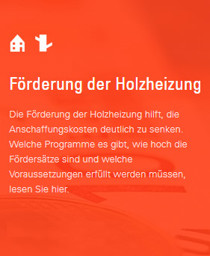 Zeige Produkte für Kategorie Förderung Holzheizung Bild für Kategorie Förderung Holzheizung