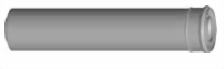 Zeige Details für Luft-/Abgasrohr DN60/100 Bild von Luft-/Abgasrohr DN60/100
