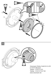 Zeige Details für Wärmedämmblock unten D=322 mm Bild von Wärmedämmblock unten D=322 mm