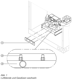 Zeige Details für Umstellsatz Litola 23kW auf Erdgas E (H) Bild von Umstellsatz Litola 23kW auf Erdgas E (H)