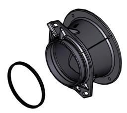 Zeige Details für Abgasanschluss Wärmetauscher Ø 130 mm Bild von Abgasanschluss Wärmetauscher Ø 130 mm