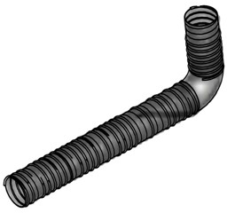 Zeige Details für RLU-Schlauch DN65 / 640 mm Bild von RLU-Schlauch DN65 / 640 mm