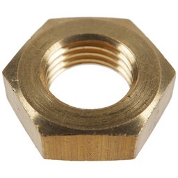 Zeige Details für Sechskantmutter BM14 x 1,5 DIN 439 CuZn Bild von Sechskantmutter BM14 x 1,5 DIN 439 CuZn