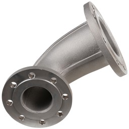 Zeige Details für Übergangsflanschbogen DN125-DN80 Bild von Übergangsflanschbogen DN125-DN80