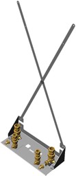 Zeige Details für Montagehilfe Aufputz 450mm für Split-Inneneinheit Bild von Montagehilfe Aufputz 450mm für Split-Inneneinheit