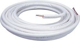 Zeige Details für Kupferrohr mit Wärmedämmung Bild von Kupferrohr mit Wärmedämmung