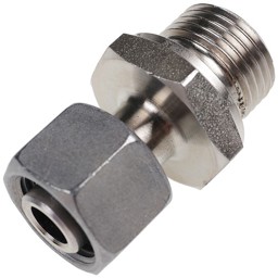 Zeige Details für Einschraubstutzen Ø12 x G1/2 x 47 mm vormontiert Bild von Einschraubstutzen Ø12 x G1/2 x 47 mm vormontiert