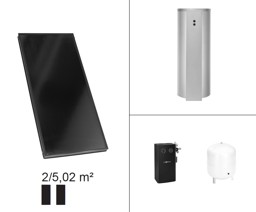 Zeige Details für Paket Vitosol 200-FM SV2F, 4,6m², Solarmodul SM1, Vitocell 100-U 300 Liter, CVUD Bild von Paket Vitosol 200-FM SV2F, 4,6m², Solarmodul SM1, Vitocell 100-U 300 Liter, CVUD