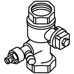 Zeige Details für Kappenventil G1I x G1I Ms Bild von Kappenventil G1I x G1I Ms