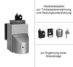 Bild von Kesselpaket Vitorondens 200-T 19 kW mit Mischer