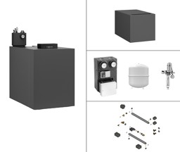 Bild von Paket Vitoladens 300-C 19kW modulierend, Mischer, Vitocell 100-H CHAA 130 Liter