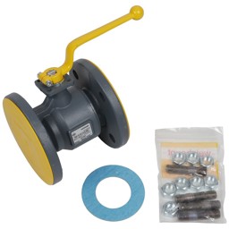 Zeige Details für Kugelhahn Set KSN 75-B DN50 PN16 für Gas Bild von Kugelhahn Set KSN 75-B DN50 PN16 für Gas