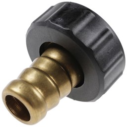 Zeige Details für Schlauchtülle mit Mutter 3/4'' und O-Ring Bild von Schlauchtülle mit Mutter 3/4'' und O-Ring