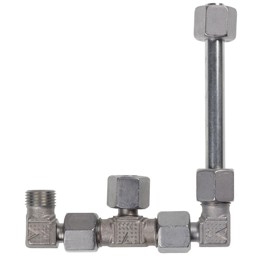 Zeige Details für Montageteile zum Anbau von Manometer und Prüfbrenner mit GW..A6 zusammen am DMV genippelt und geflanscht Bild von Montageteile zum Anbau von Manometer und Prüfbrenner mit GW..A6 zusammen am DMV genippelt und geflanscht