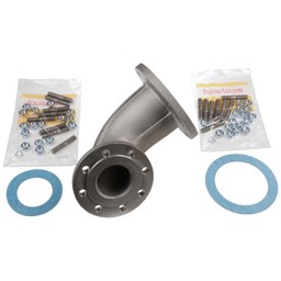 Zeige Details für Übergangsflanschbogen Set DN125-DN80 Bild von Übergangsflanschbogen Set DN125-DN80