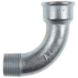 Zeige Details für Bogen lang G4-3/4-Zn-A EN10242 Bild von Bogen lang G4-3/4-Zn-A EN10242