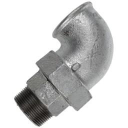 Zeige Details für Winkel-Verschraubung UA2-1 1/2-ZN-A EN 10242 flachdichtend Bild von Winkel-Verschraubung UA2-1 1/2-ZN-A EN 10242 flachdichtend