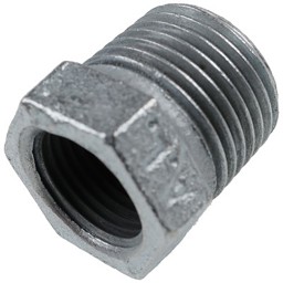Zeige Details für Nippel N4-1/2 x 3/8-Zn-A EN10242 Bild von Nippel N4-1/2 x 3/8-Zn-A EN10242