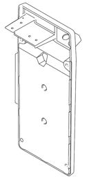 Zeige Details für Grundplatte vorne EV2 pulverbeschichtet Bild von Grundplatte vorne EV2 pulverbeschichtet