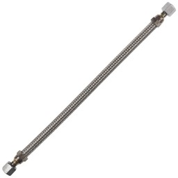 Zeige Details für Druckschlauch komplett DN6 300 mm lang Edelstahl Bild von Druckschlauch komplett DN6 300 mm lang Edelstahl
