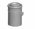 Zeige Details für Anschluss-Adapter mit Messstutzen DN60/100  Bild von Anschluss-Adapter mit Messstutzen DN60/100