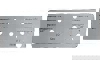 Zeige Details für Montageschablone Unterputz
 Bild von Montageschablone Unterputz