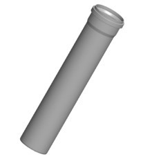 Zeige Details für Wolf Abgasrohr DN110 einwandig 500 mm Bild von Wolf Abgasrohr DN110 einwandig 500 mm