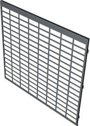 Zeige Details für Designverkleidung Schutzgitter (B=830mm) Bild von Designverkleidung Schutzgitter (B=830mm)