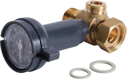 Zeige Details für Kugelhahn DN15 Rücklauf mit MAG-Anschluss Bild von Kugelhahn DN15 Rücklauf mit MAG-Anschluss