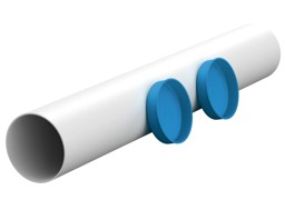 Zeige Details für Rohbau-Set Wandhülse 500 mm rund Abluft Bild von Rohbau-Set Wandhülse 500 mm rund Abluft