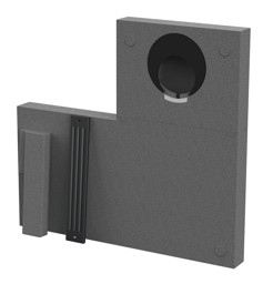 Zeige Details für Montageelement Fensterlaibung Antharzit Abluft Bild von Montageelement Fensterlaibung Antharzit Abluft