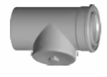 Zeige Details für Luft-/Abgasrohr DN110/160 mit Revisionsöffnung Bild von Luft-/Abgasrohr DN110/160 mit Revisionsöffnung
