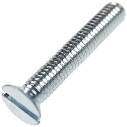 Zeige Details für Schraube M4 x 25 DIN 963 4.8 Bild von Schraube M4 x 25 DIN 963 4.8