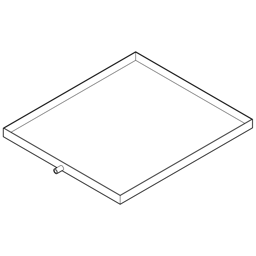 Zeige Details für Kondensatwanne 580 x 453 x 24 mm Bild von Kondensatwanne 580 x 453 x 24 mm